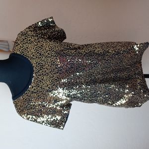 Chaus Sequined Blouse